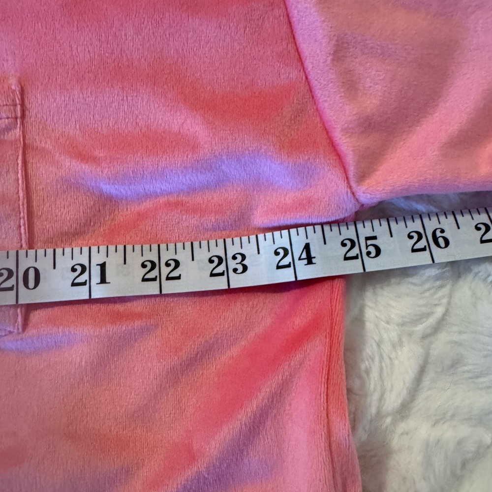 NWT 2 Piece Juicy Couture Pink Velour Rhinestone Bling Shorts Pajama Set - Picture 9 of 16